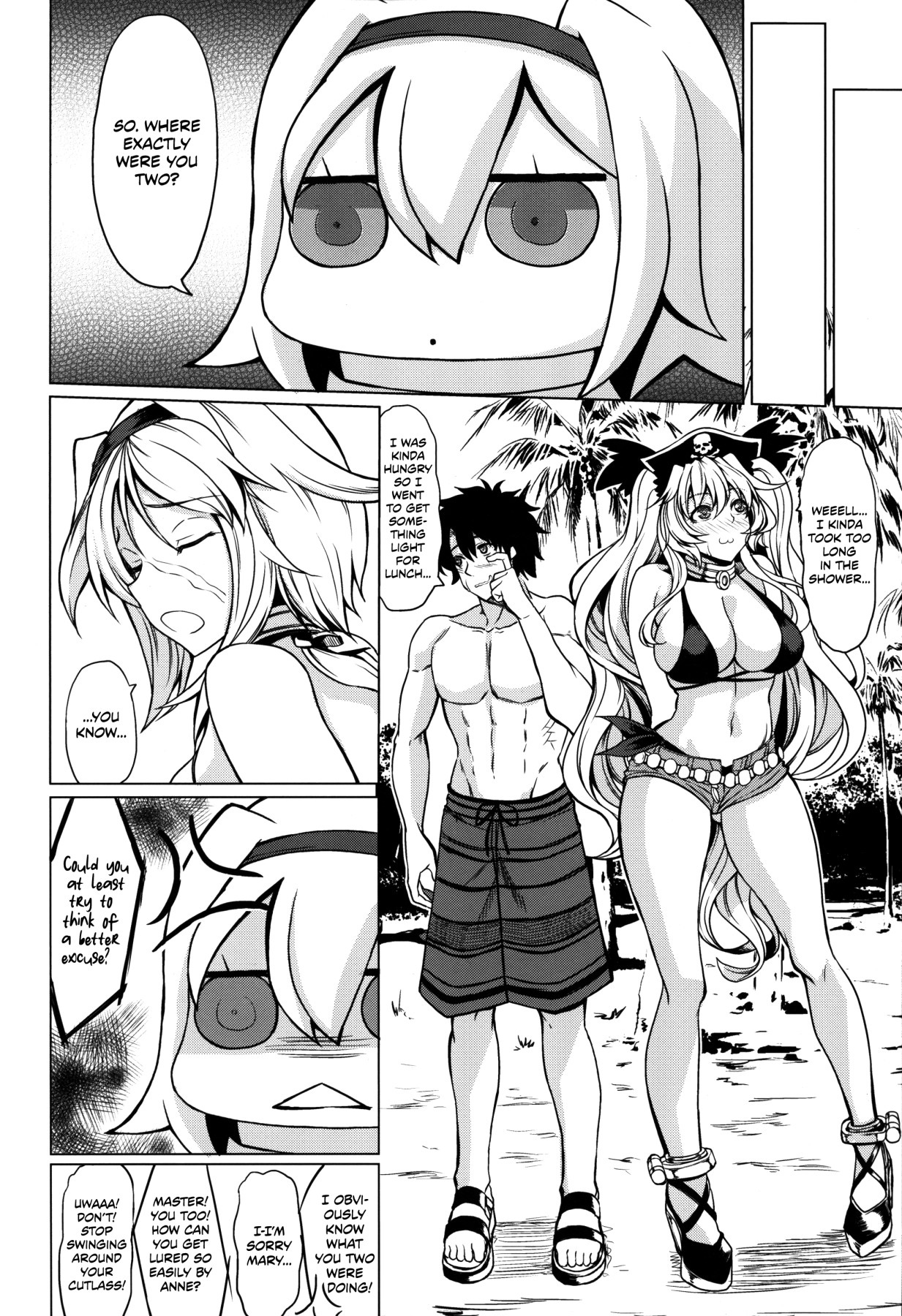 Hentai Manga Comic-Summer Break and Halloween-Read-19